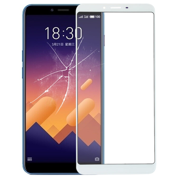 For Meizu E3 Front Screen Outer Glass Lens