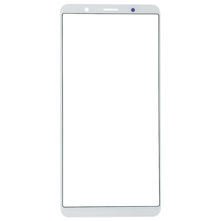 For Vivo X20 Plus Front Screen Outer Glass Lens (White)