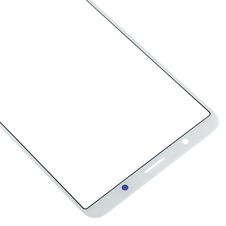 For Vivo X20 Plus Front Screen Outer Glass Lens (White)