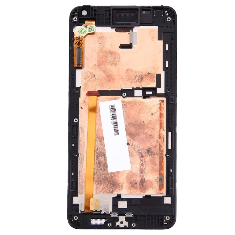 TFT LCD Screen for HTC Desire 700 Digitizer Full Assembly with Frame(Silver)
