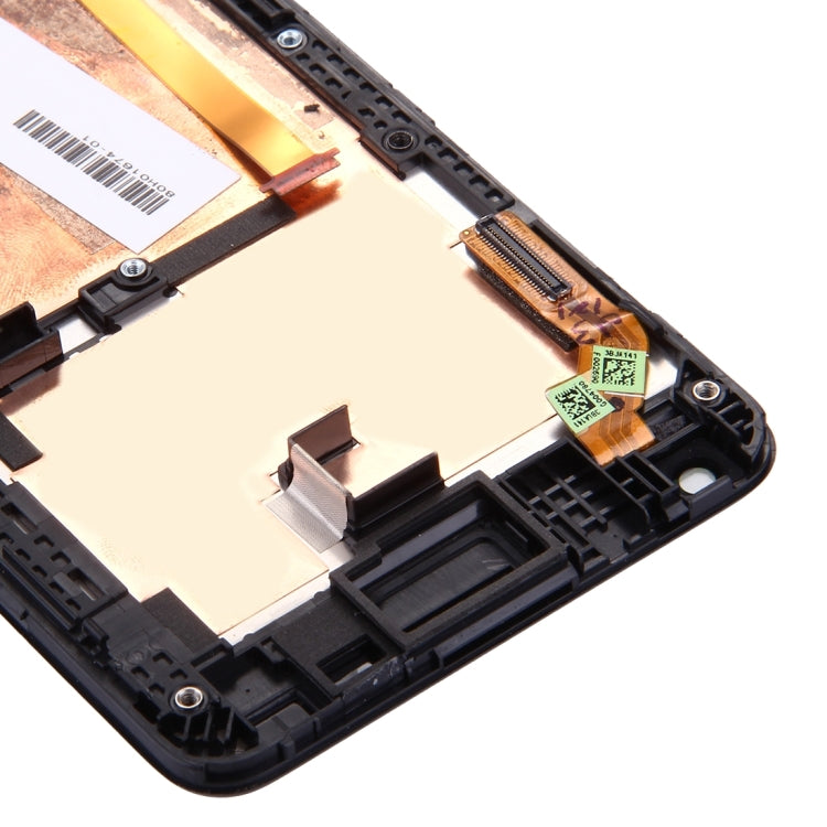 TFT LCD Screen for HTC Desire 700 Digitizer Full Assembly with Frame(Silver)