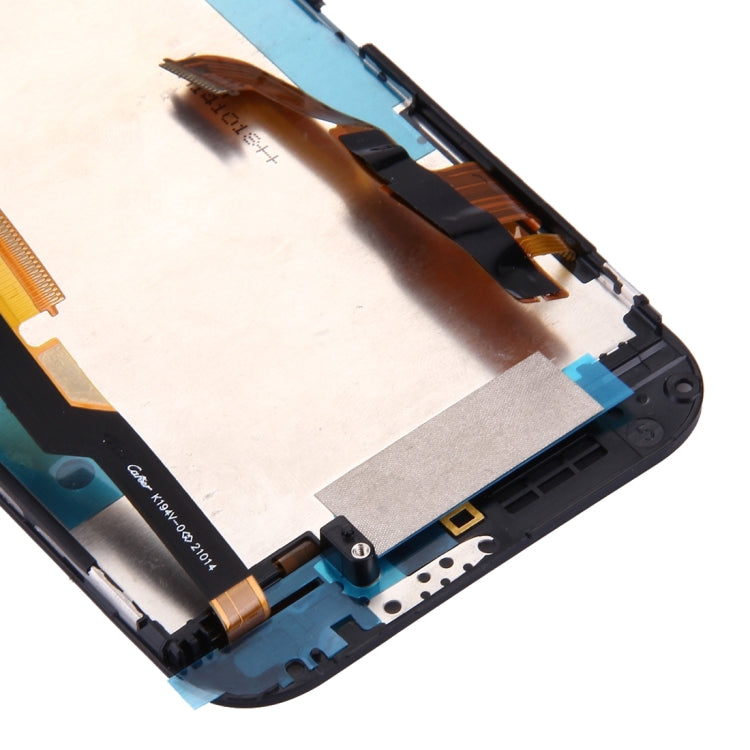TFT LCD Screen for HTC One M8 (Top+Bottom)Digitizer Full Assembly with Frame & Front Glass Lens Cover