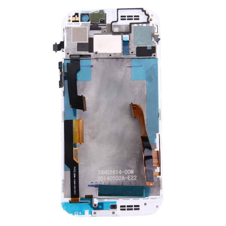 TFT LCD Screen for HTC One M8 (Top+Bottom)Digitizer Full Assembly with Frame & Front Glass Lens Cover