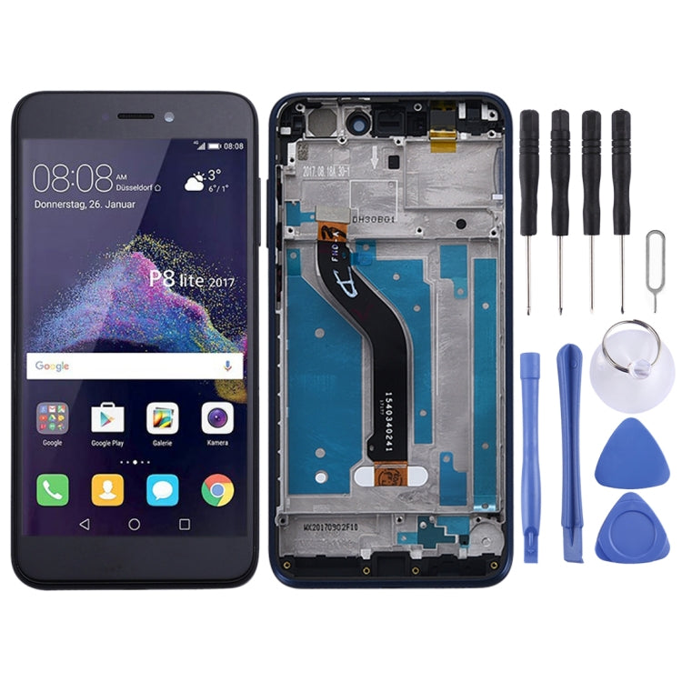 OEM LCD Screen for Huawei P8 Lite (2017) Digitizer Full Assembly with Frame