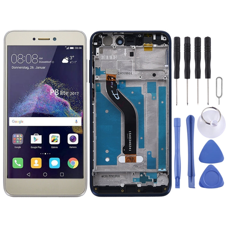 OEM LCD Screen for Huawei P8 Lite (2017) Digitizer Full Assembly with Frame