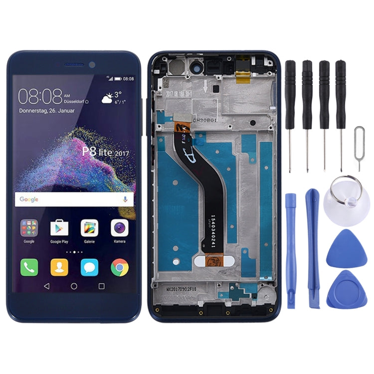 OEM LCD Screen for Huawei P8 Lite (2017) Digitizer Full Assembly with Frame