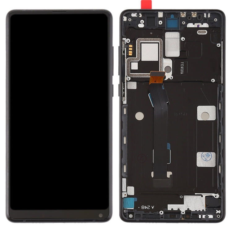 TFT LCD Screen for Xiaomi Mi Mix2 Digitizer Full Assembly with Frame(Black)