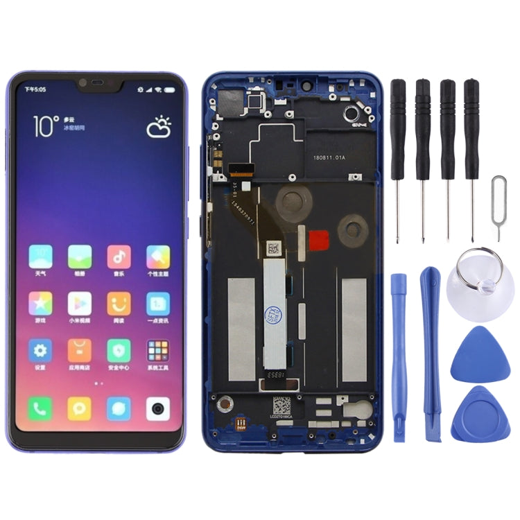 TFT LCD Screen for Xiaomi Mi 8 Lite Digitizer Full Assembly with Frame