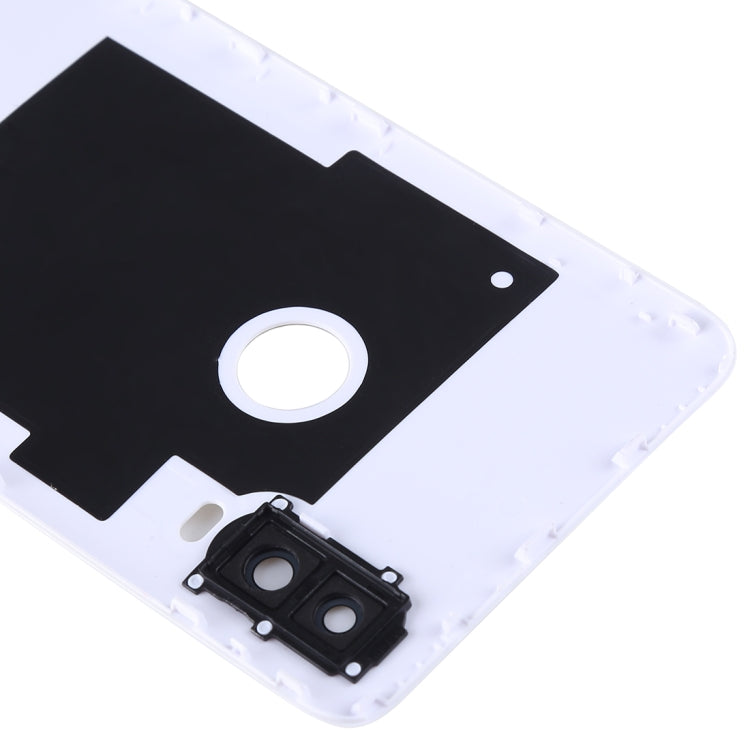 Battery Back Cover with Camera Lens for BQ Aquaris X2(White)