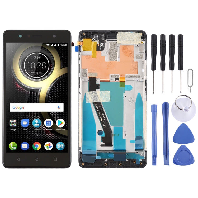 OEM LCD Screen for Lenovo K8 Plus Digitizer Full Assembly with Frame