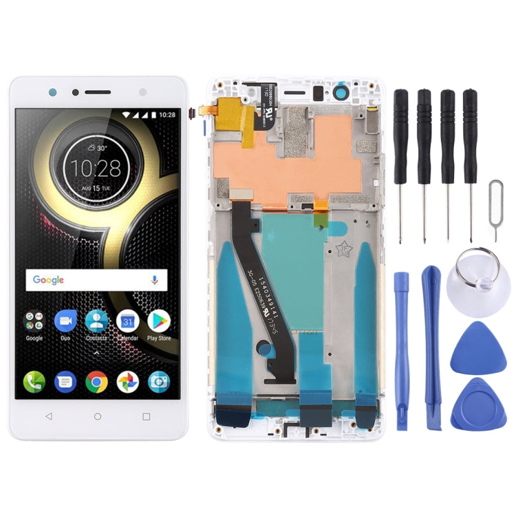 OEM LCD Screen for Lenovo K8 Plus Digitizer Full Assembly with Frame