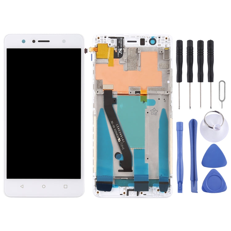 OEM LCD Screen for Lenovo K8 Plus Digitizer Full Assembly with Frame