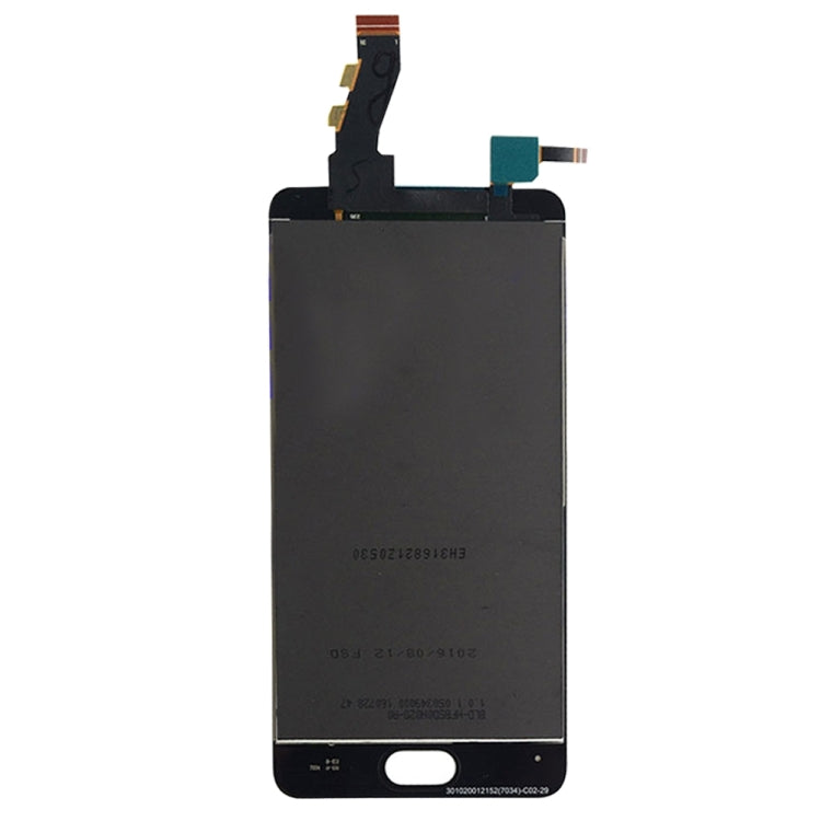 TFT LCD Screen for Meizu U10 Digitizer Full Assembly with Frame(White)