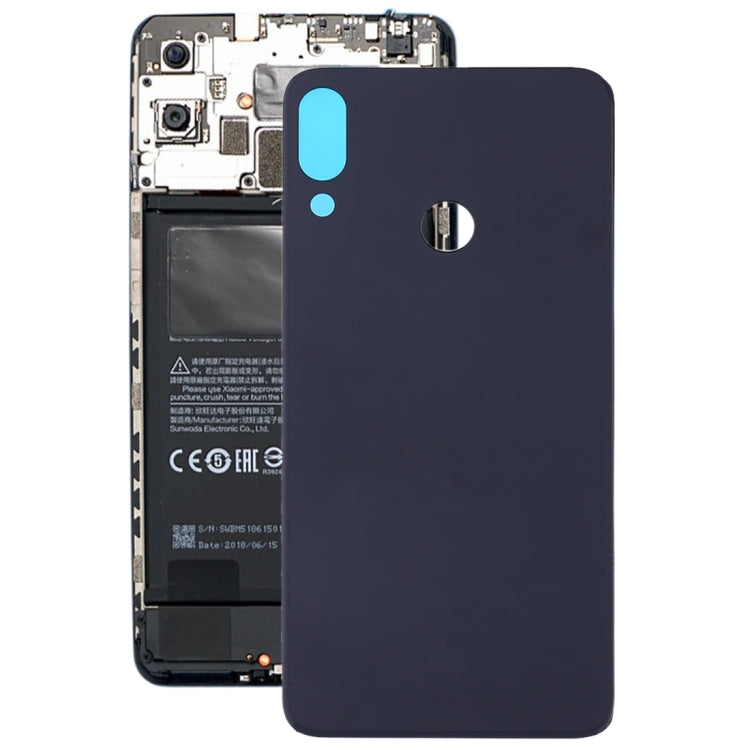 For Tecno Camon 11 Frosted Battery Back Cover (Black)