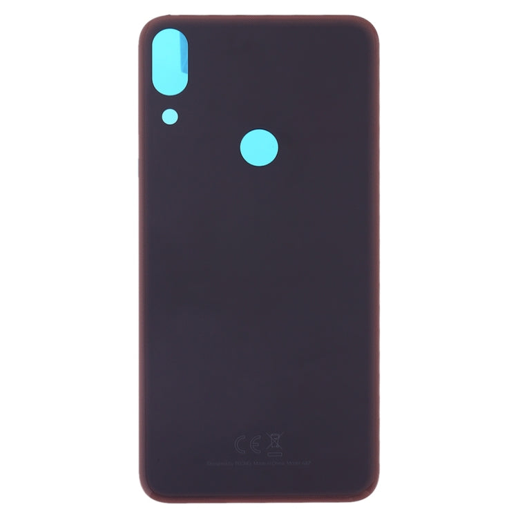 For Tecno Pphantom X / AA7 Frosted Battery Back Cover (Black)
