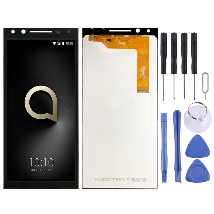OEM LCD Screen for Alcatel 5 5086 5086Y 5086D with Digitizer Full Assembly (Black)