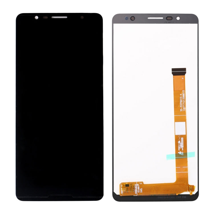 OEM LCD Screen for Alcatel 3C OT5026 with Digitizer Full Assembly (Black)