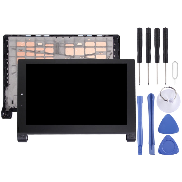 OEM LCD Screen for 10.1 inch Lenovo YOGA Tablet 2 1051 Digitizer Full Assembly with Frame (Black)