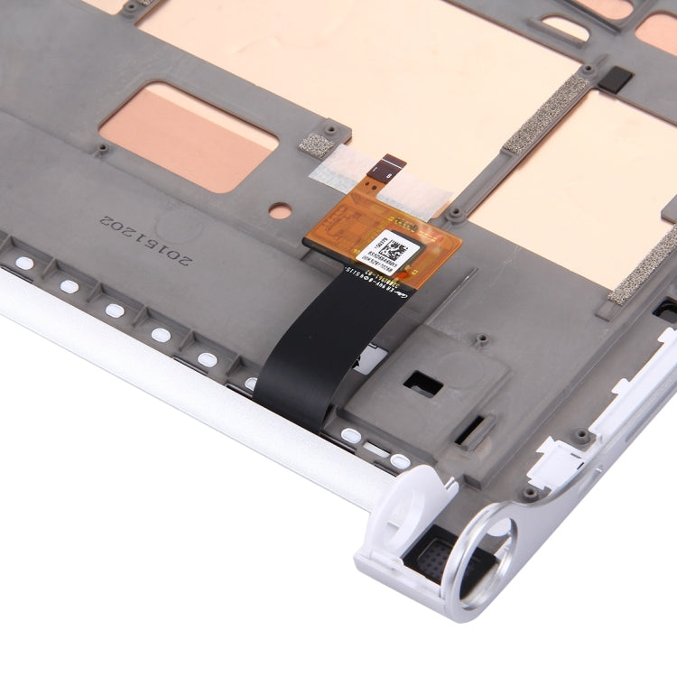 OEM LCD Screen for 10.1 inch Lenovo YOGA Tablet 2 1050 / 1050f / 1050L Digitizer Full Assembly with Frame (Silver)