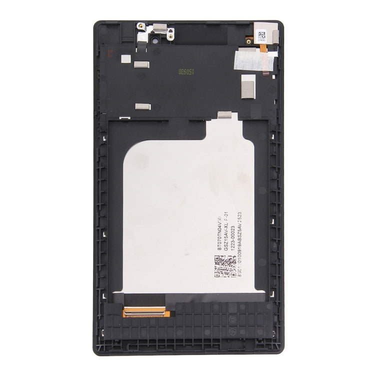 OEM LCD Screen for Lenovo Tab 2 A7-10 Digitizer Full Assembly with Frame (Black)