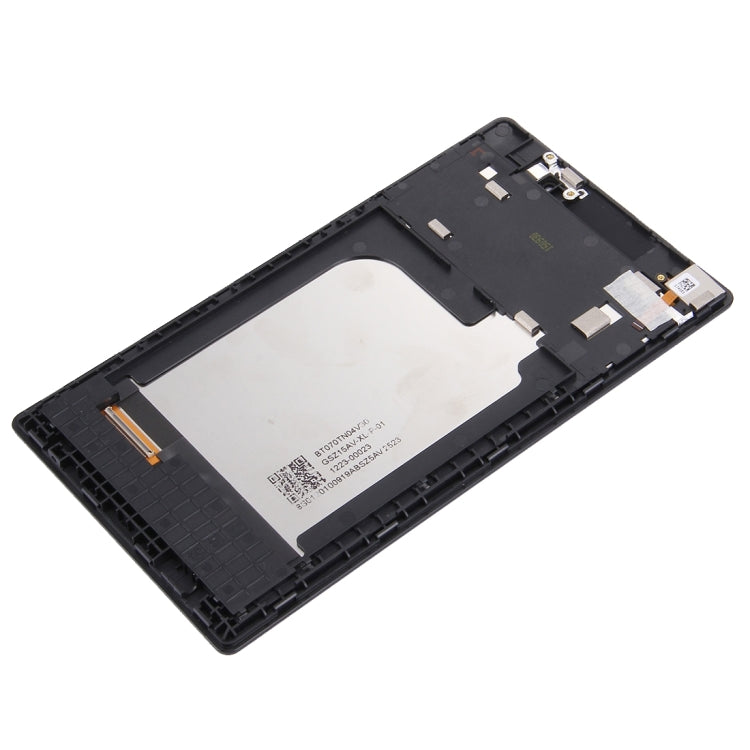 OEM LCD Screen for Lenovo Tab 2 A7-10 Digitizer Full Assembly with Frame (Black)