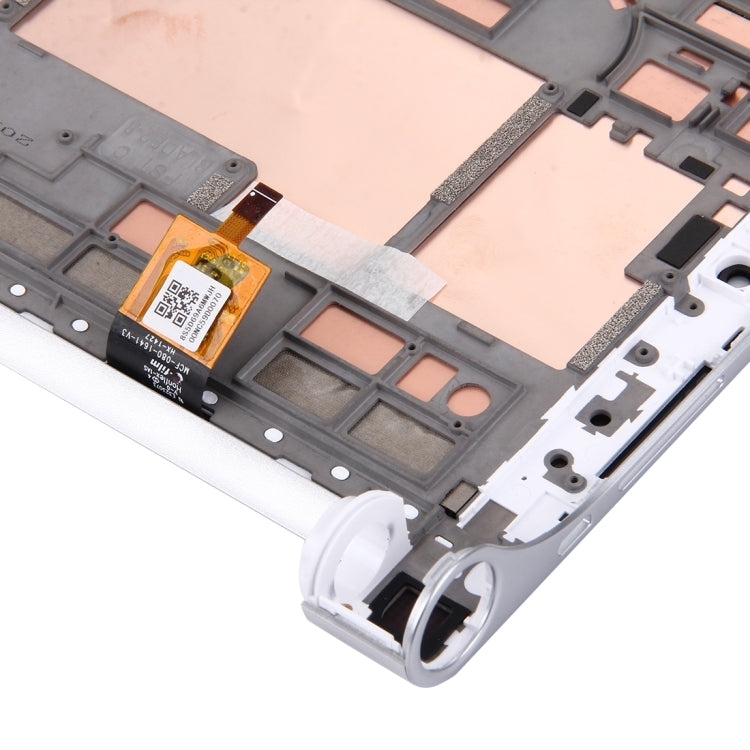 OEM LCD Screen for 8 inch Lenovo YOGA Tablet 2 830 / 830f  Digitizer Full Assembly with Frame (Silver)