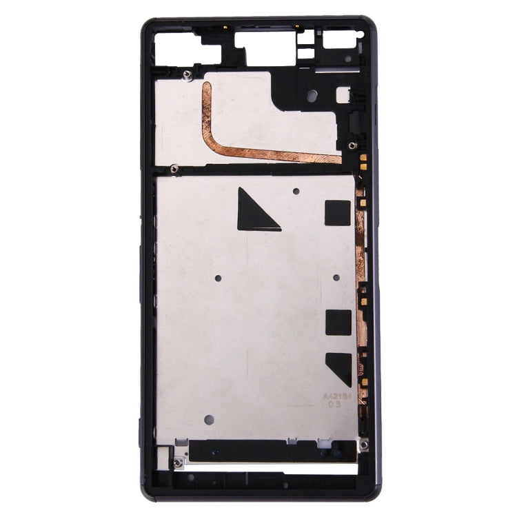 Single SIM Front Housing LCD Frame Bezel for Sony Xperia Z3