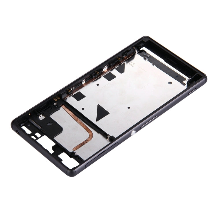 Single SIM Front Housing LCD Frame Bezel for Sony Xperia Z3