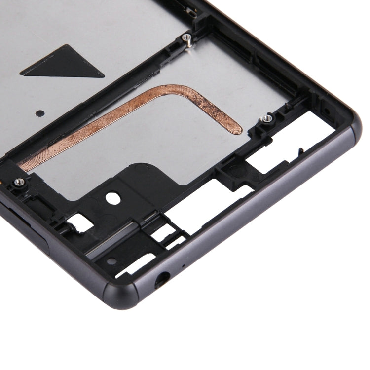 Single SIM Front Housing LCD Frame Bezel for Sony Xperia Z3