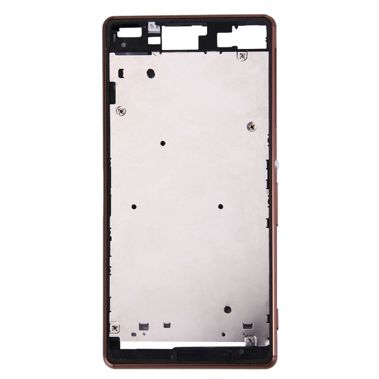 Single SIM Front Housing LCD Frame Bezel for Sony Xperia Z3