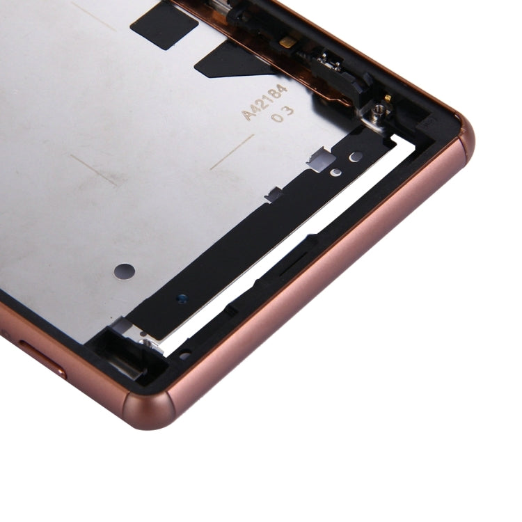 Single SIM Front Housing LCD Frame Bezel for Sony Xperia Z3
