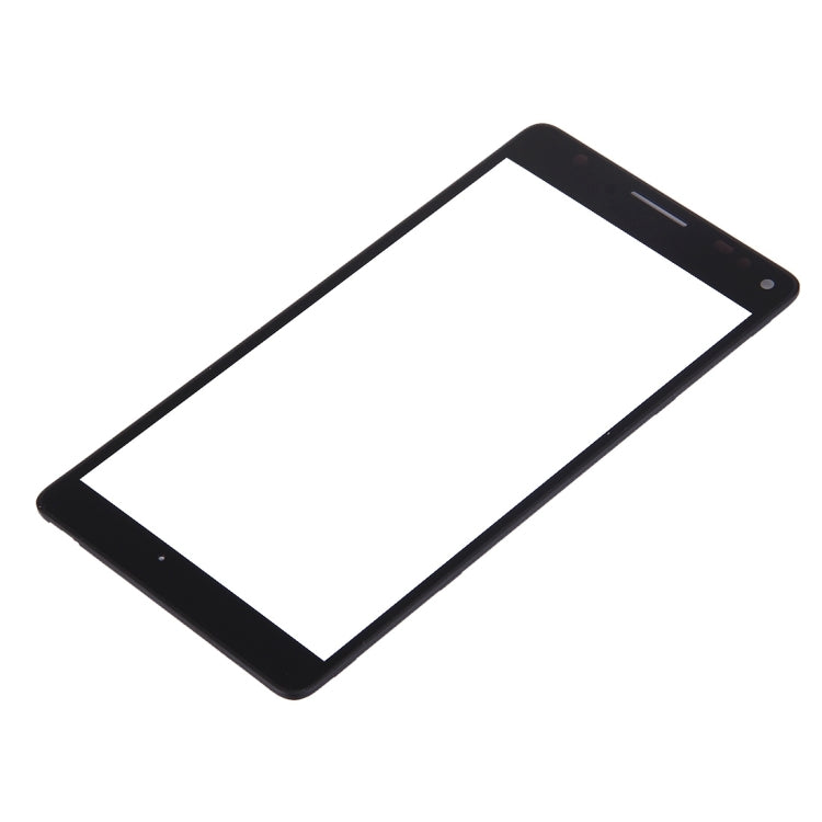 Original Front Screen Outer Glass Lens with Frame for Microsoft Lumia 950 XL(Black)