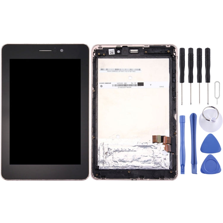 OEM LCD Screen for Asus Fonepad 7 / ME371MG / ME371 K004  Digitizer Full Assembly with Frameï¼ˆGold)