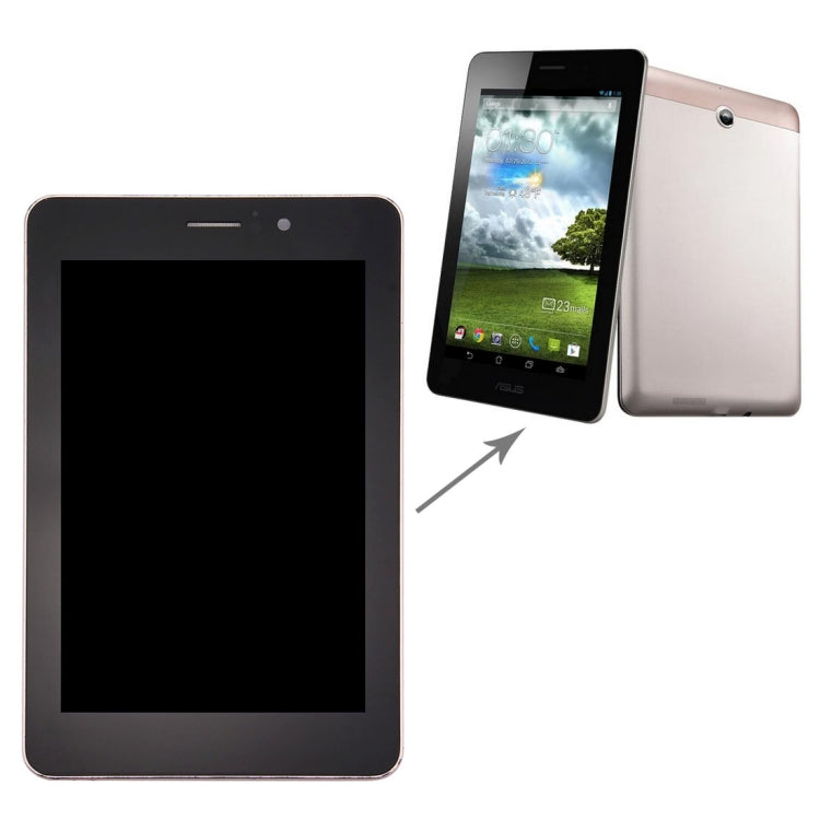 OEM LCD Screen for Asus Fonepad 7 / ME371MG / ME371 K004  Digitizer Full Assembly with Frameï¼ˆGold)