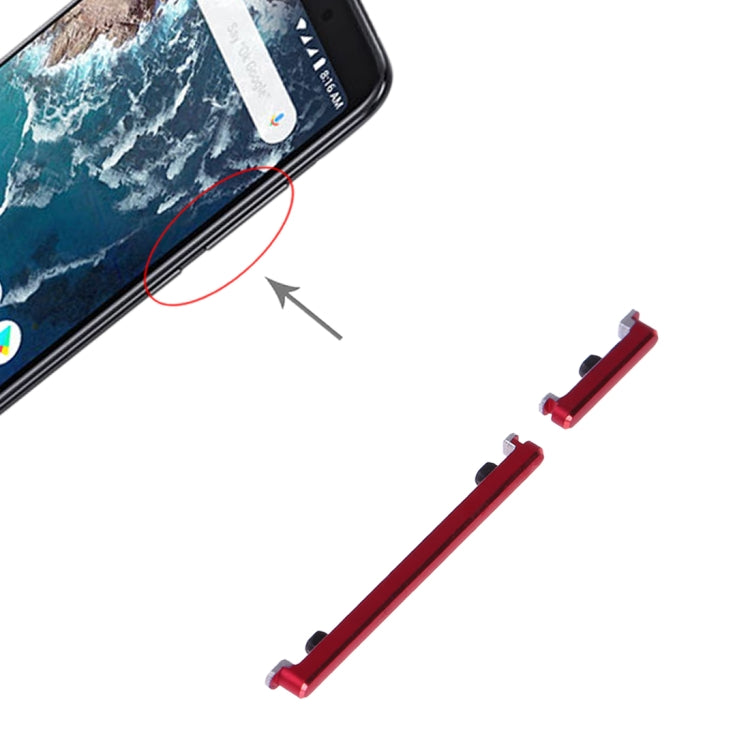 Power Button and Volume Control Button for Xiaomi Mi 6X / A2