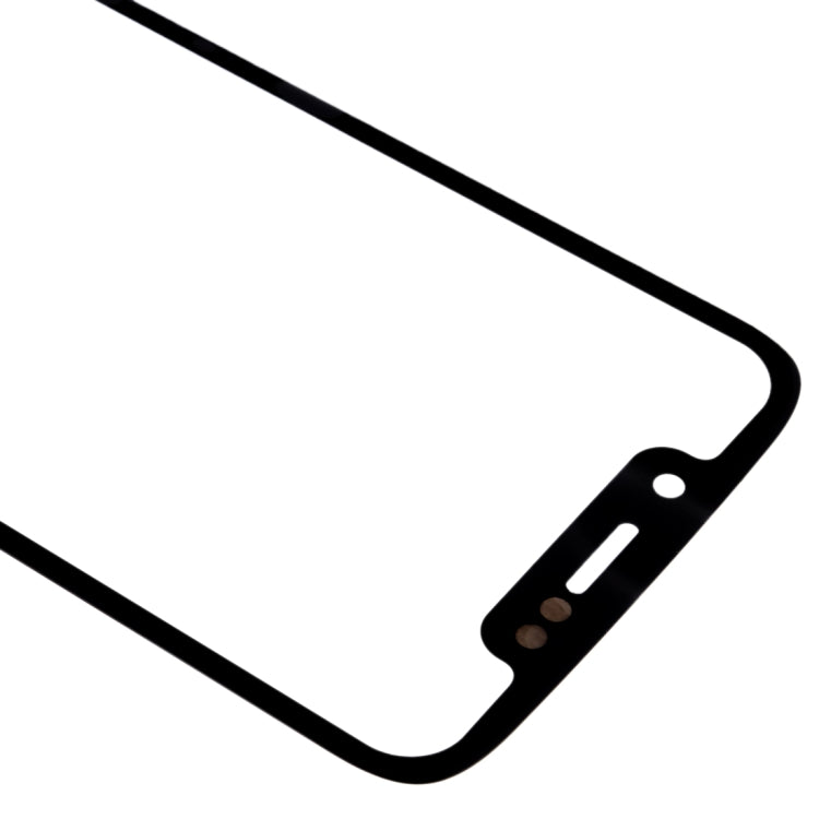 Front Screen Outer Glass Lens for Motorola Moto G7 Play(Black)