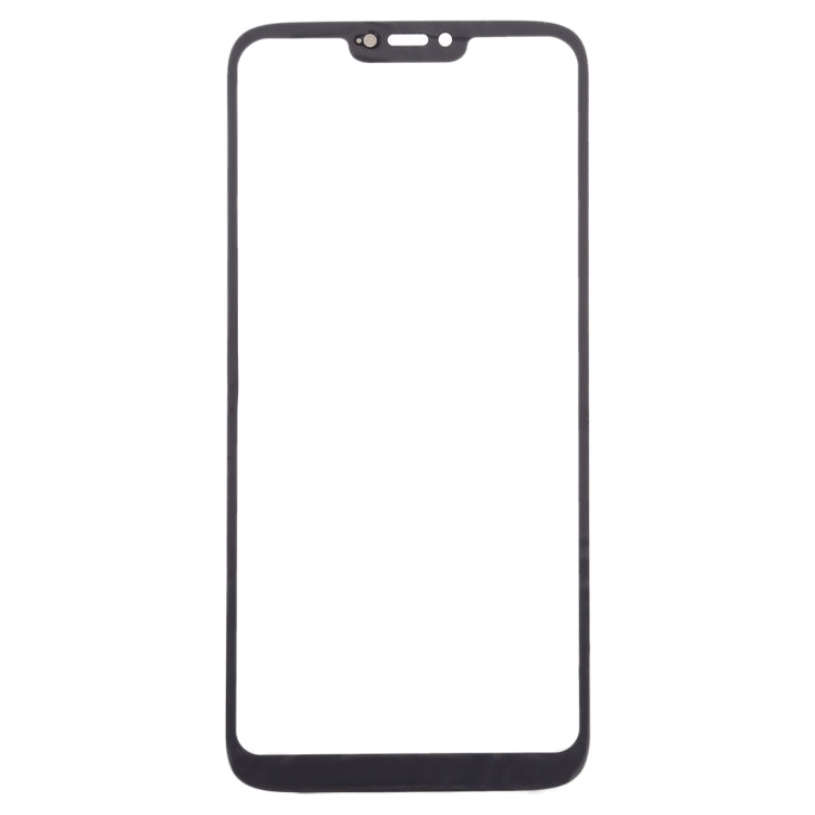 Front Screen Outer Glass Lens for Motorola Moto G7 Power(Black)