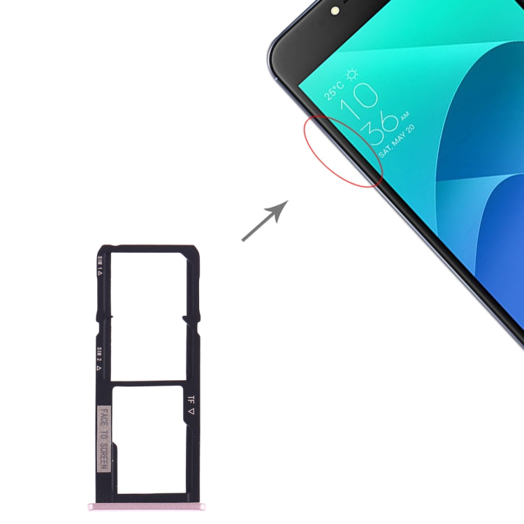 SIM Card Tray + SIM Card Tray + Micro SD Card Tray for Asus Zenfone 4 Selfie ZD553KL / ZB553KL