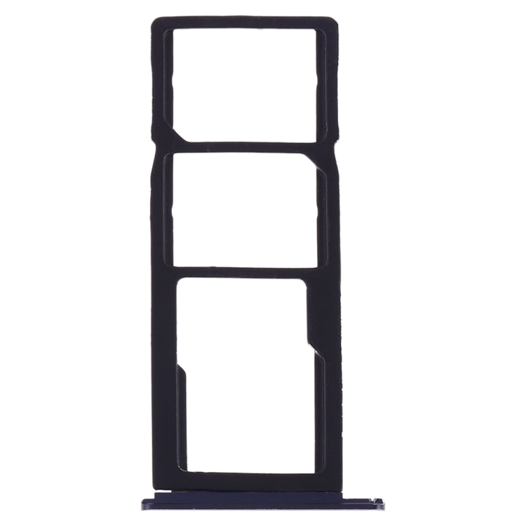 SIM Card Tray + SIM Card Tray + Micro SD Card Tray for Asus Zenfone 5Q ZC600KL (Zenfone 5 Lite ZC600KL)(Dark Blue)