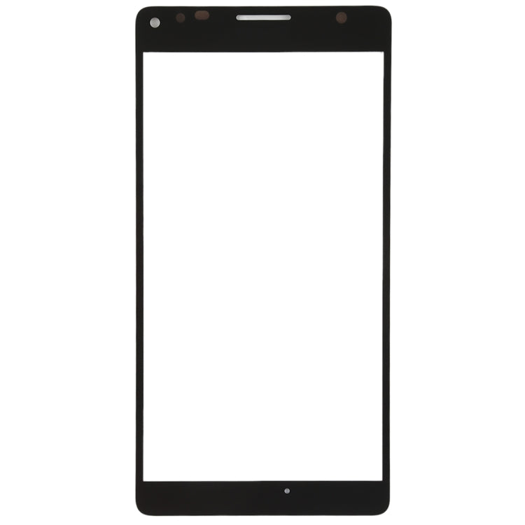 Front Screen Outer Glass Lens for Microsoft Lumia 950 XL(Black)