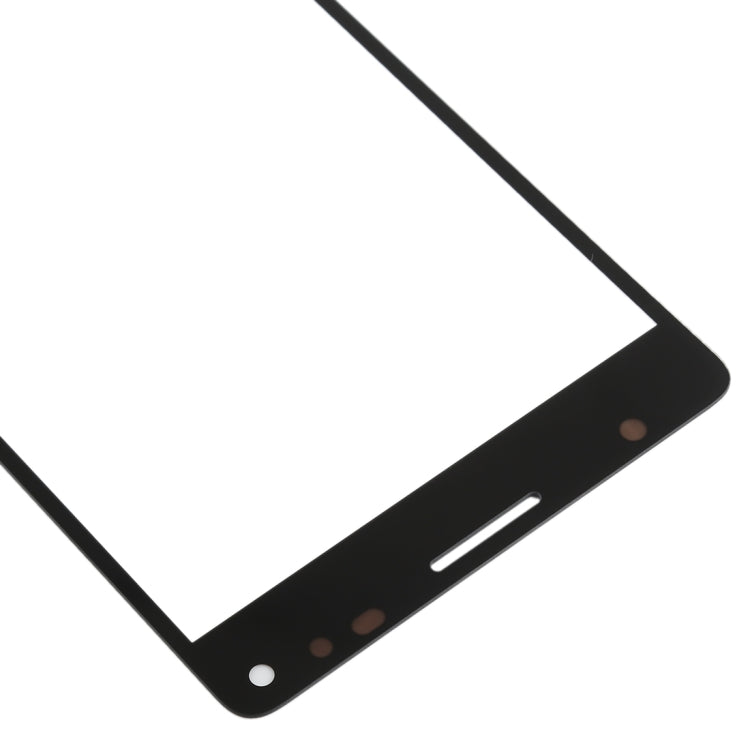 Front Screen Outer Glass Lens for Microsoft Lumia 950 XL(Black)