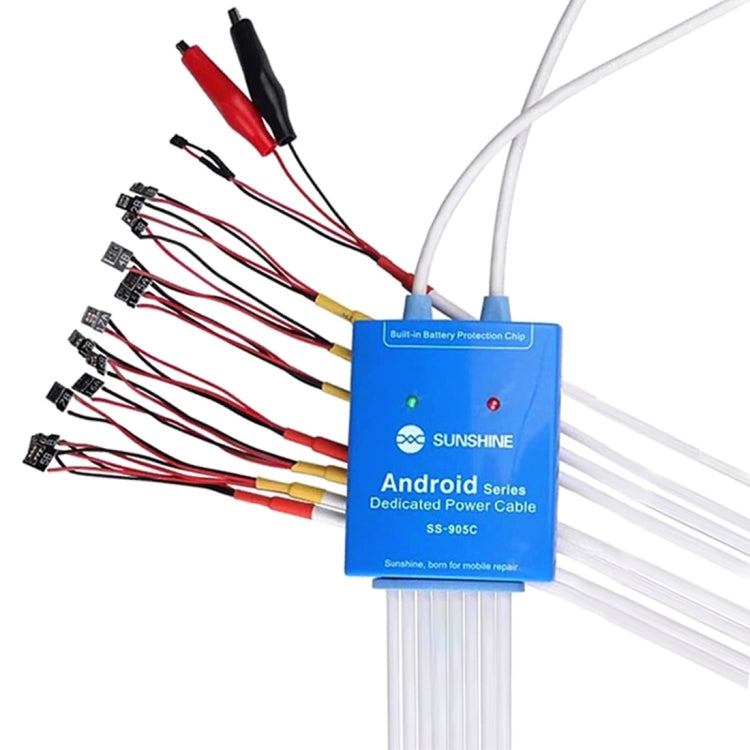 SUNSHINE SS-905C Professional Phone Service Dedicated Power Cable for Android Series