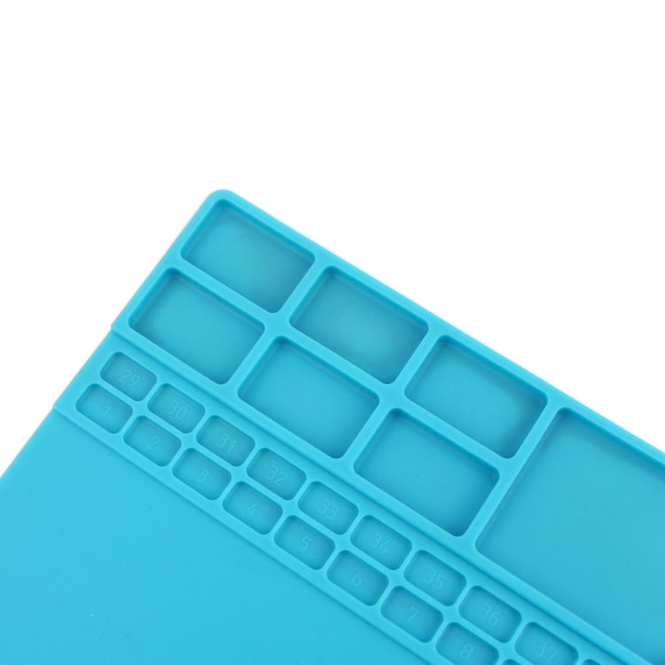 JIAFA P8840 Maintenance Platform Repair Insulation Pad Silicone Mats(Blue)