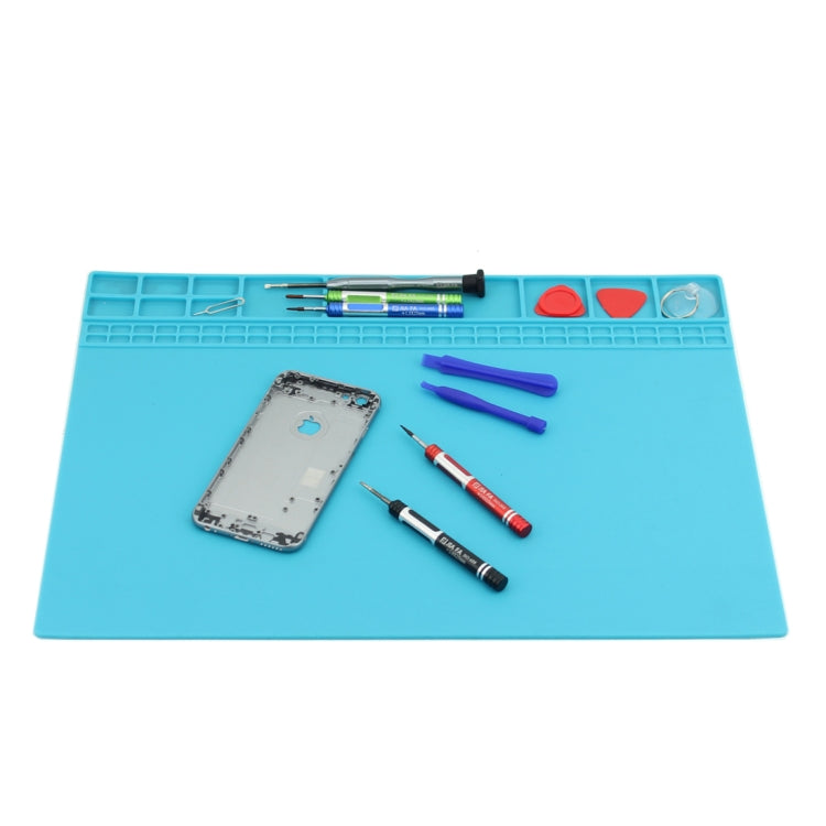 JIAFA P8840 Maintenance Platform Repair Insulation Pad Silicone Mats(Blue)