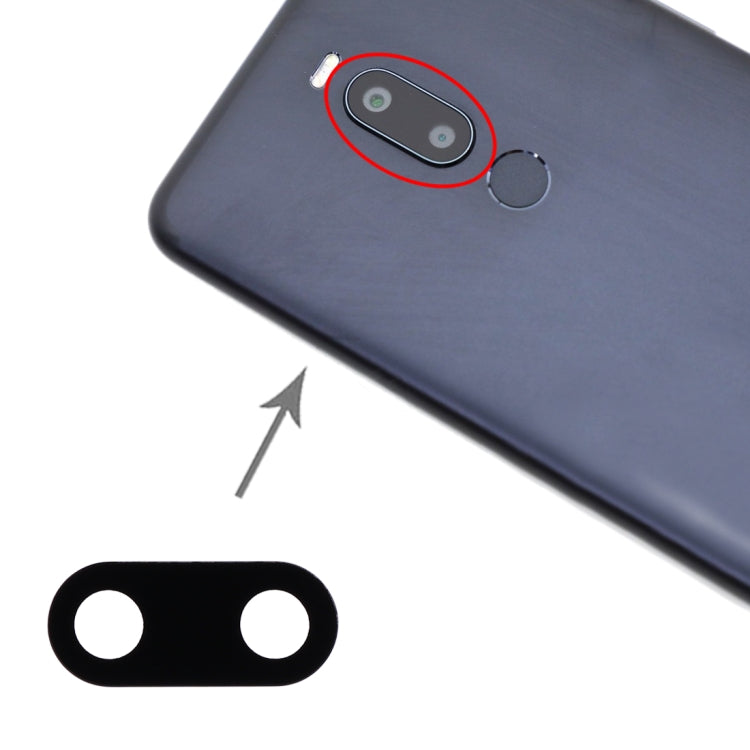 For Meizu V8  / M8 / M8 Lite 10pcs Back Camera Lens
