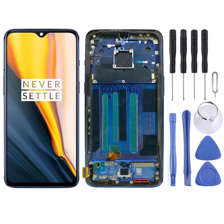For OnePlus 7 Digitizer Full Assembly with Frame OEM LCD Screen