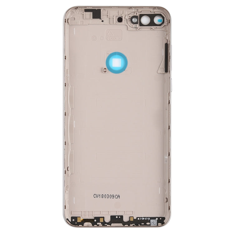 Back Cover with Side Keys for Huawei Nova 2 Lite / Y7 Prime (2018)(Gold)