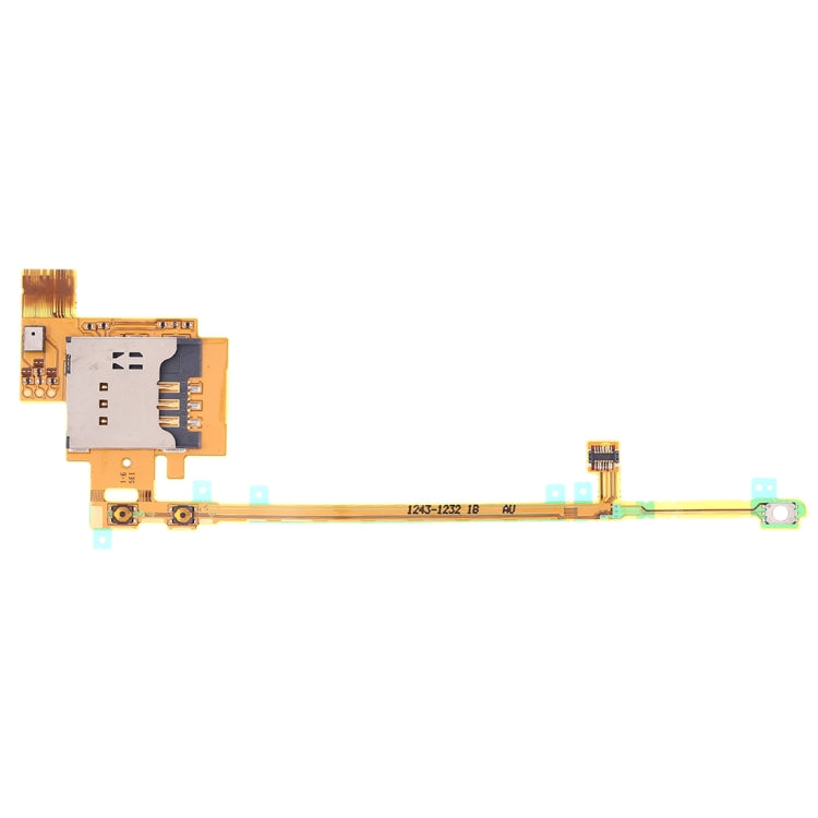 SIM Card Holder Socket Flex Cable for Sony MK16