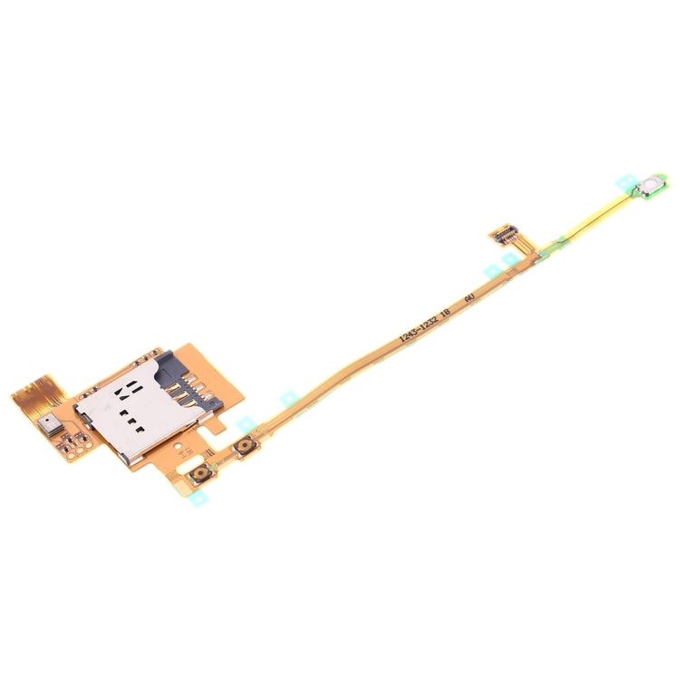 SIM Card Holder Socket Flex Cable for Sony MK16