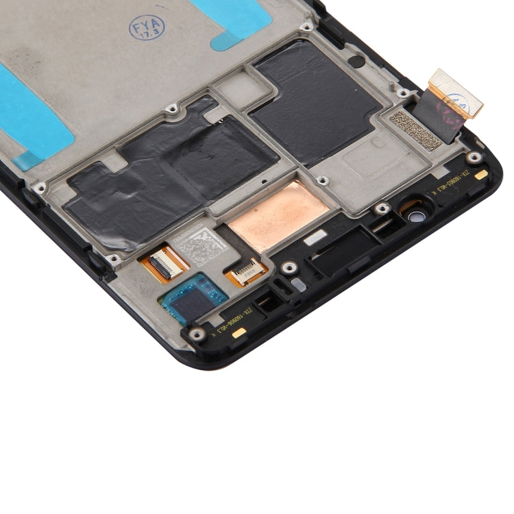 Original LCD Screen For Meizu Pro 6 Plus Digitizer Full Assembly with Frame(Black)